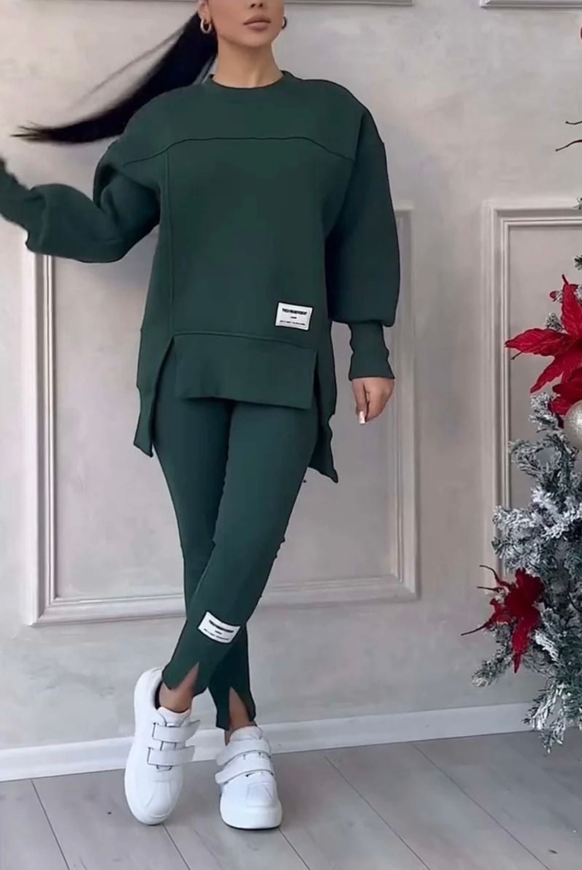 Kim | Ensemble de survêtement élégant surdimensionné