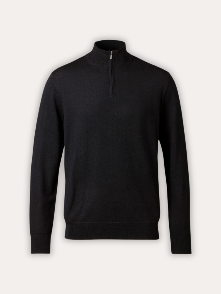 Pull à demi-fermeture éclair