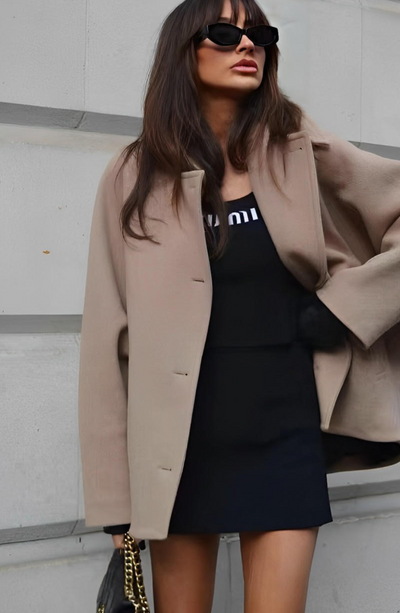 Novie | Manteau en laine classique