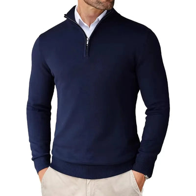 Pull homme avec demi-zip | Zeno