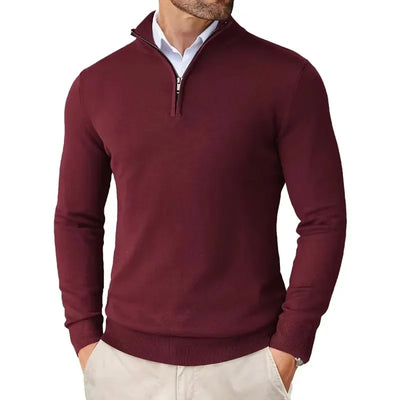 Pull homme avec demi-zip | Zeno