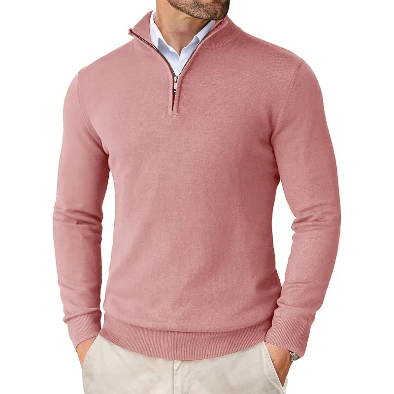 Pull homme avec demi-zip | Zeno