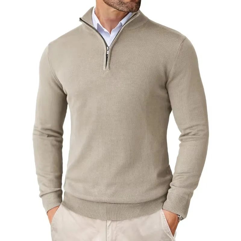 Pull homme avec demi-zip | Zeno