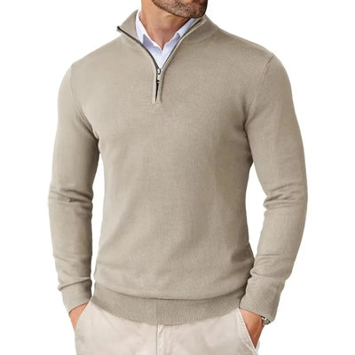 Pull homme avec demi-zip | Zeno