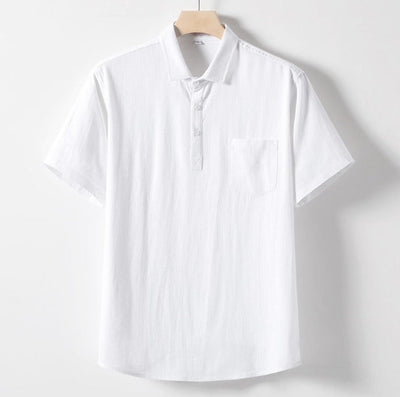 Louis | Linen Polo Shirt