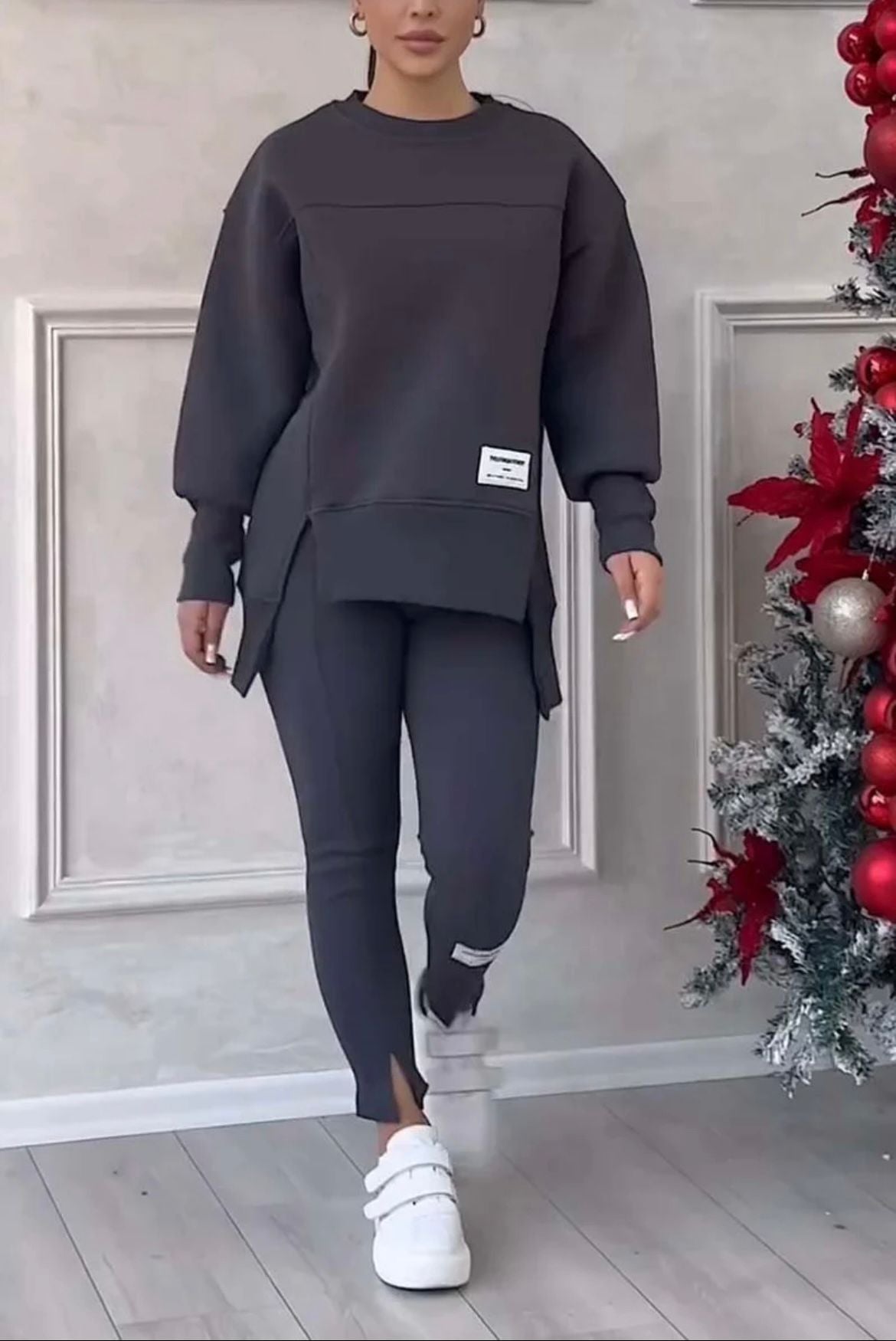 Kim | Ensemble de survêtement élégant surdimensionné